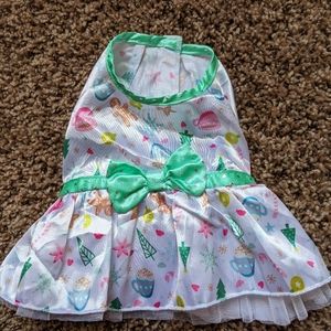 Build a Bear Girl Scout Cookie Christmas Dress
